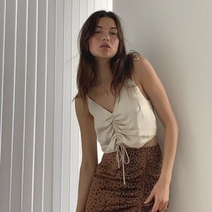 Aritzia | Wilfred Verso Camisole in Gold